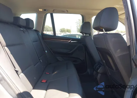 2017 BMW X3 Sdrive28I из США, поврежденный, VIN 5UXWZ7C58H0V85145